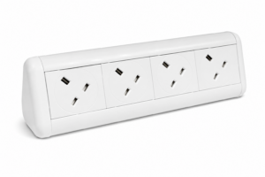 Maxi Desktop Unit Sockets 4 UK Power Sockets