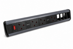 P-PACK 4 x individually fused power, 4 x 6C data cut-outs