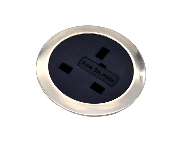 Micro Black UK chrome flush