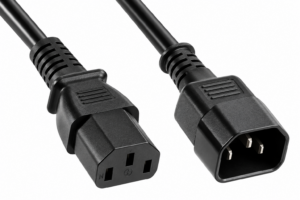 IEC C13 to C14 LSZH power cable