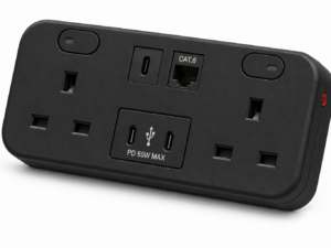 ICON TWO 65W Desk Power Unit – Black ICON TWO 65W Desk Power Unit – Black