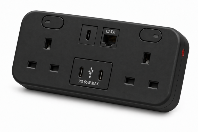 ICON TWO 65W Desk Power Unit – Black