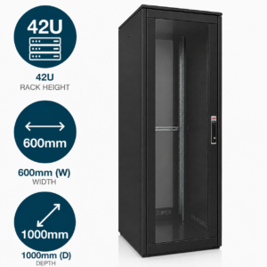 42U 600x1000mm Data Cabinet – Lande DYNAmic