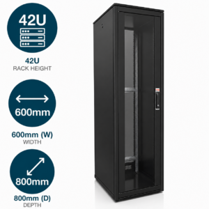 42U 600x800mm Data Cabinet – Lande DYNAmic