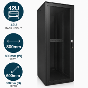 42U 800x600mm Data Cabinet – Lande DYNAmic