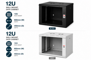 12U 600x450mm Wall Mount Data Cabinet – Lande PROline
