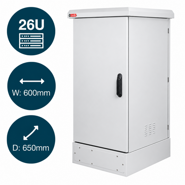 26U 600×650 grey 26U 600×650 grey