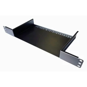 1U Rack Mount Small Switch Shelf – 180mm Deep