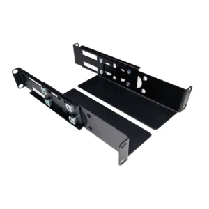 1U 19 inch Rack Mount Universal Shelf - Server Rack Rails Adjustable Depth 300mm to 450mm Fitting