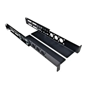 1U 19 inch Rack Mount Universal Shelf - Server Rack Rails Adjustable Depth 450mm to 600mm Fitting