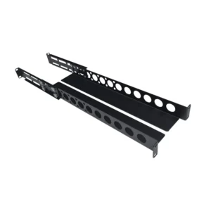 1U 19 inch Rack Mount Universal Shelf - Server Rack Rails Adjustable Depth 600mm to 750mm Fitting