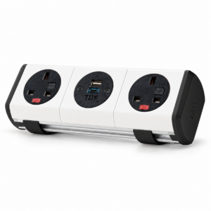 Panda 3 - 2 x UK sockets, 1 x TUF (A + C 25W  USB, 2 x C 30W USB)