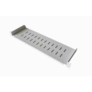 1U 19″ Cantilever Rack Shelf – 150mm Deep – Grey