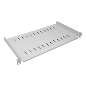 1U 19 Inch Rack Mount Universal Cantilever Shelf – 250mm Deep – Grey