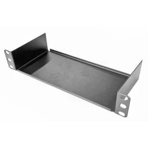 1U 10 Inch SOHO Mini Cabinet Rack Shelf – 100mm Deep