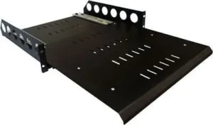 1U 19 Inch Adjustable Universal Sliding Shelf – 400mm Deep