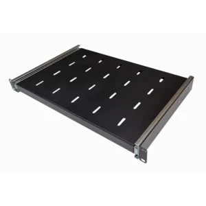 1U 19 Inch Rack Mount Universal Sliding Shelf – 300mm Deep