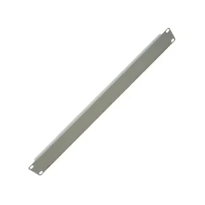1U 19 Inch Rack Mount Blanking Plate – Filler Panel – Grey