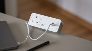 ABL Axis65 Desk Power Module – 65W Dual USB-C Fast Charging & UK Socket