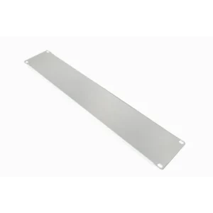 2U 19 Inch Rack Mount Blanking Plate – Filler Panel – White