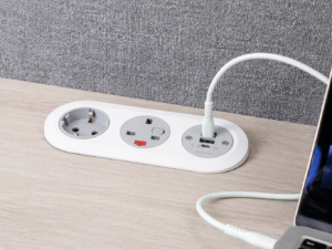 PIP3 white grey UK + Schuko PIP3 white grey UK + Schuko