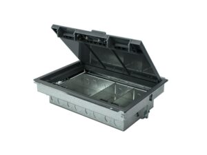 PDT 4 Compartment Raised Floor Box PDT 4 Compartment Raised Floor Box