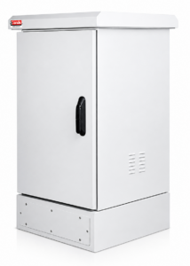 Lande 20U IP65 outdoor data cabinet, 600mm wide and 800mm deep