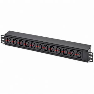 Locking IEC C13 Rack PDU – 6, 12 & 24 Way