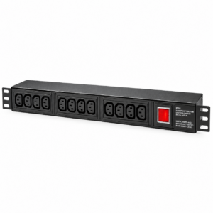 12-Way IEC C13 LSZH Rack PDU – Low Smoke Zero Halogen