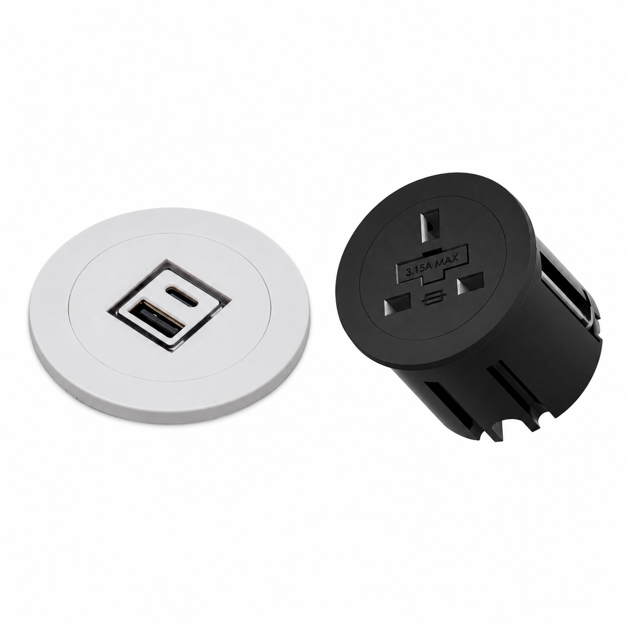 ABL Port-O UK Socket and USB Charging Options ABL Port-O UK Socket and USB Charging Options