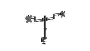 ABL Strela Double Monitor Arm – Black