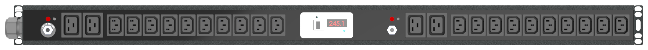 REM vertical format — front view, displayed horizontally