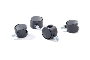 Example cabinet castors for the UK-made cabinet range